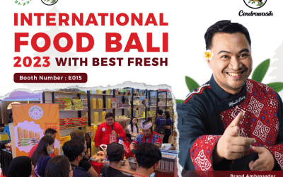 CENDRAWASIH KOLABORASI DENGAN BESTFRESH DI EVENT BALI INTERFOOD