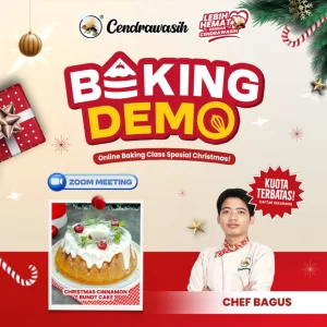 Baking demo online cap cendrawasih