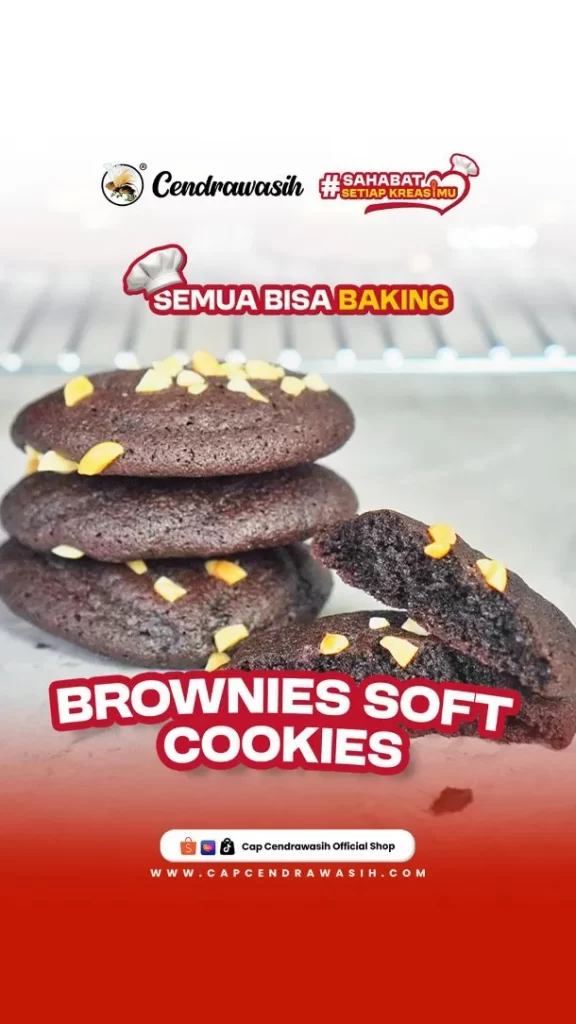 Resep Brownies Soft Cookies