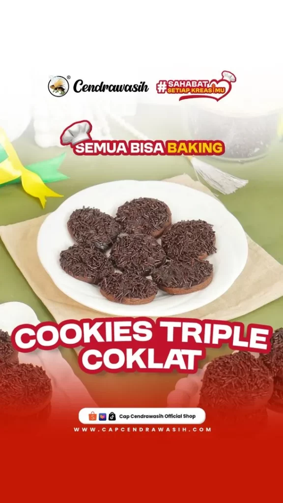 Resep Cookies Triple Cookies