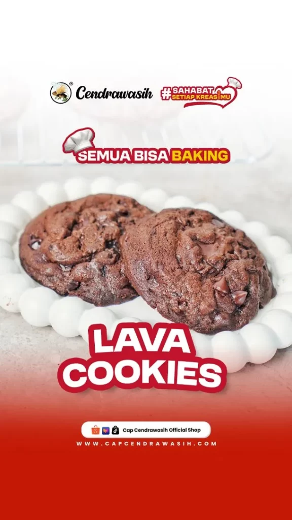 Resep Lava Cookies